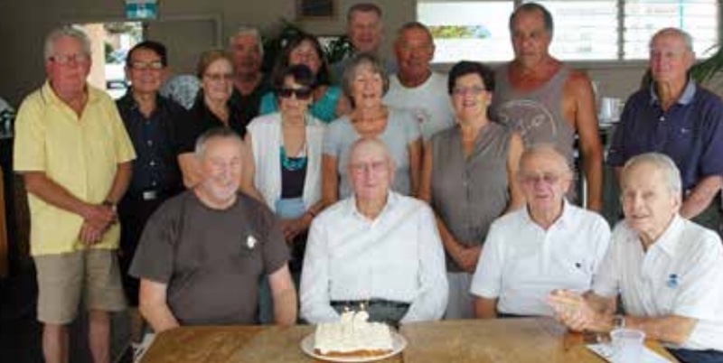 Norman Hill 76 years with Coogee SLSC