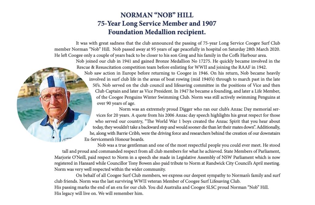 Norman Hill Obituary