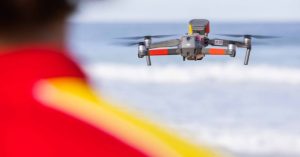 aerial shark surveillance program drone
